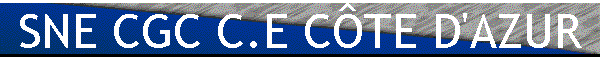 SNE CGC C.E CTE D'AZUR